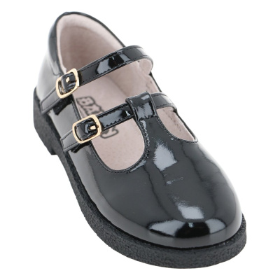 Туфли школьные Baden KPG034-010 чёрный 01